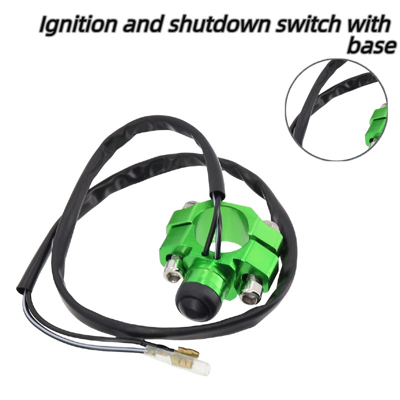 7/8" CNC Motorcycle Engine Stop Start Kill Switch Button Kit for KTM Yamaha YZF