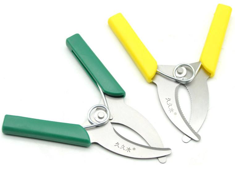 Horticultural scissors fruit picking pruning and bark cutting tools