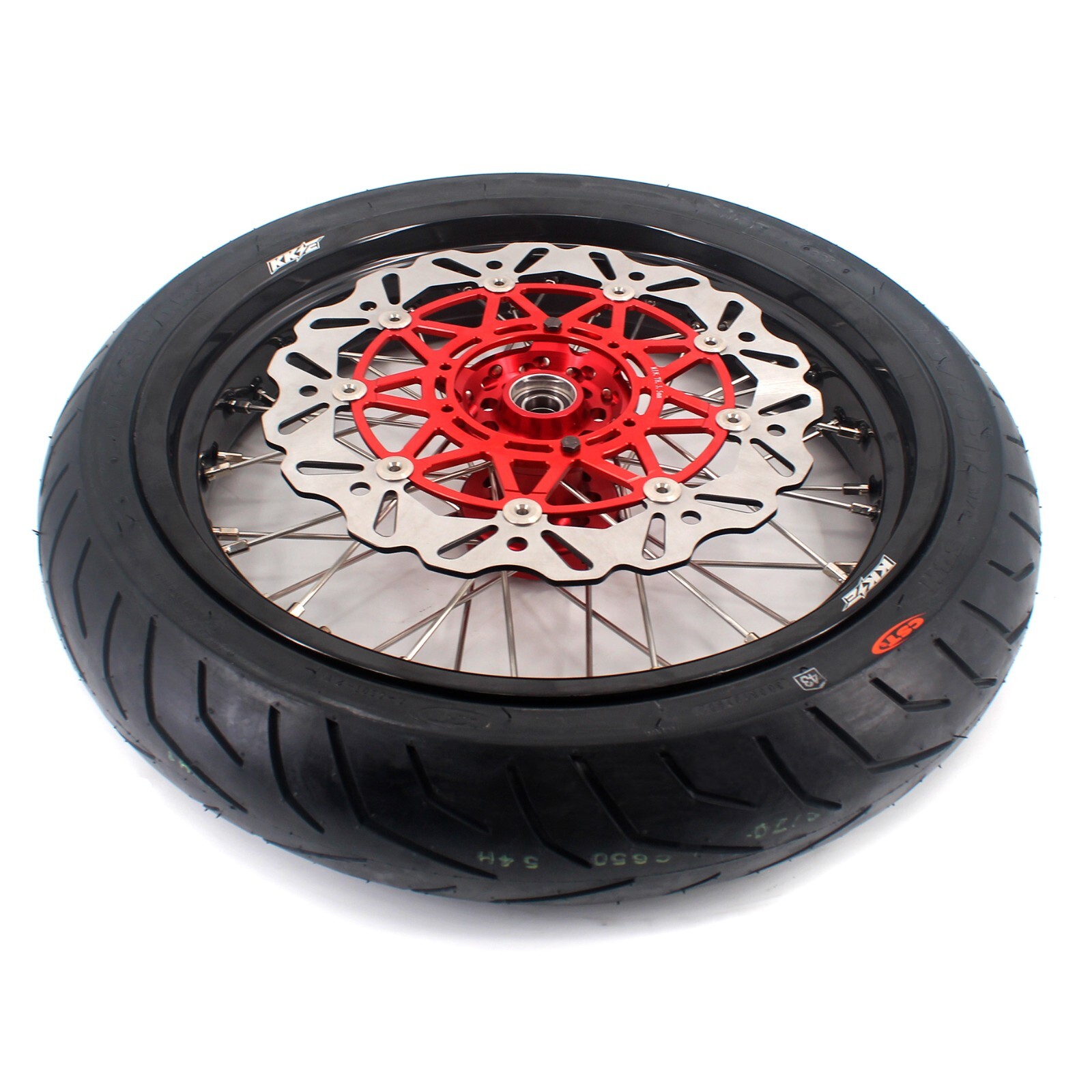 KKE 3.5/4.25 Supermoto Wheels For Honda CRF450L/CRF450RL 2019-2024 CST Tyres Kit