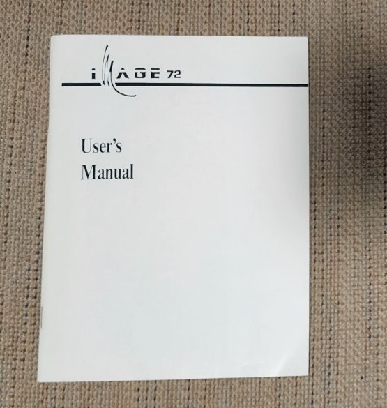 Scarce 1989 IMAGE72 • A4TECH User's Manual  PMU-IMAGE720 Taiwan Early Computing