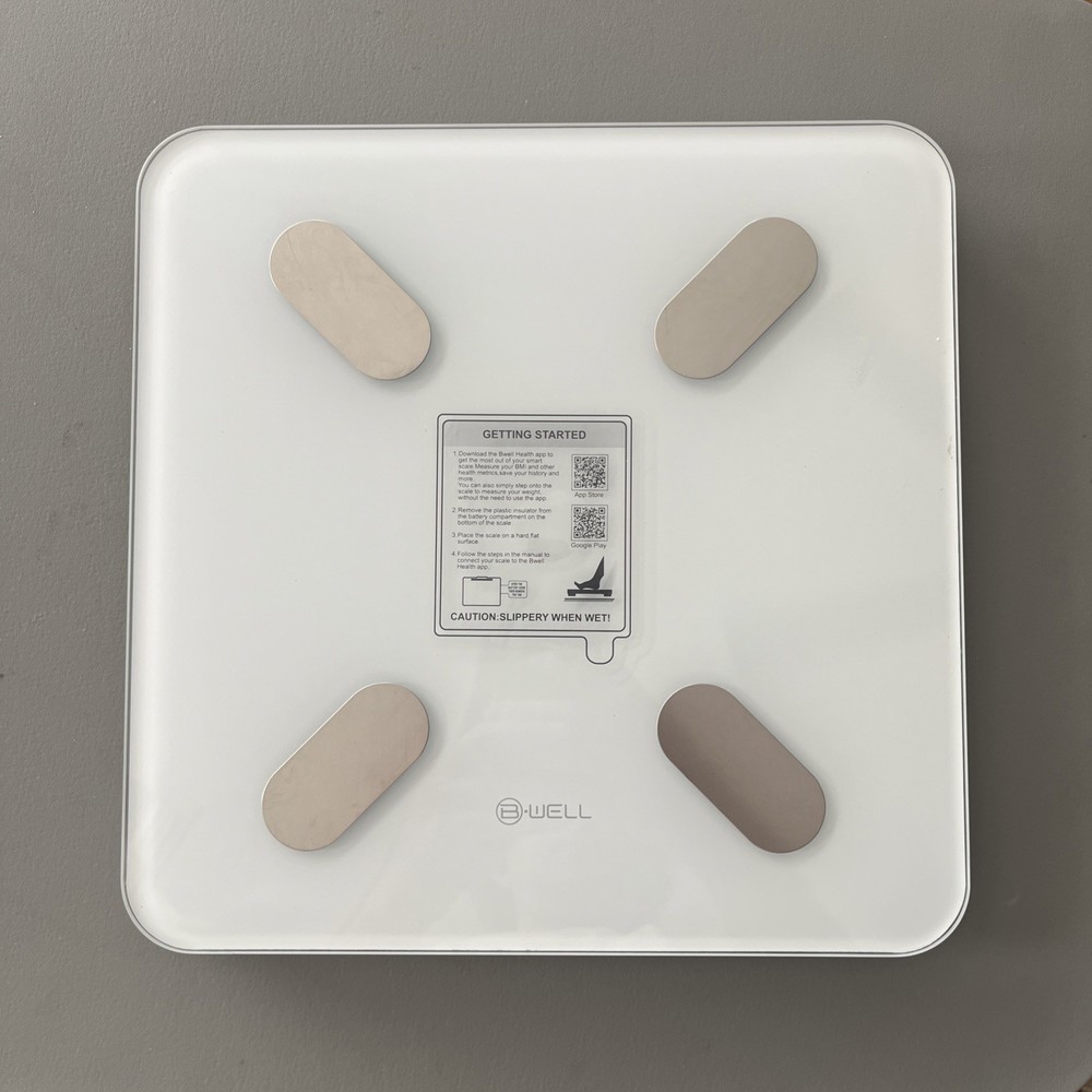 Bluetooth Smart Scale with App – Track Weight, BMI, Body Fat & More