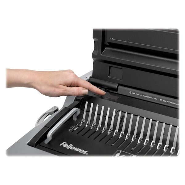 Fellowes 5218301 Binding Machine, Comb, Gray
