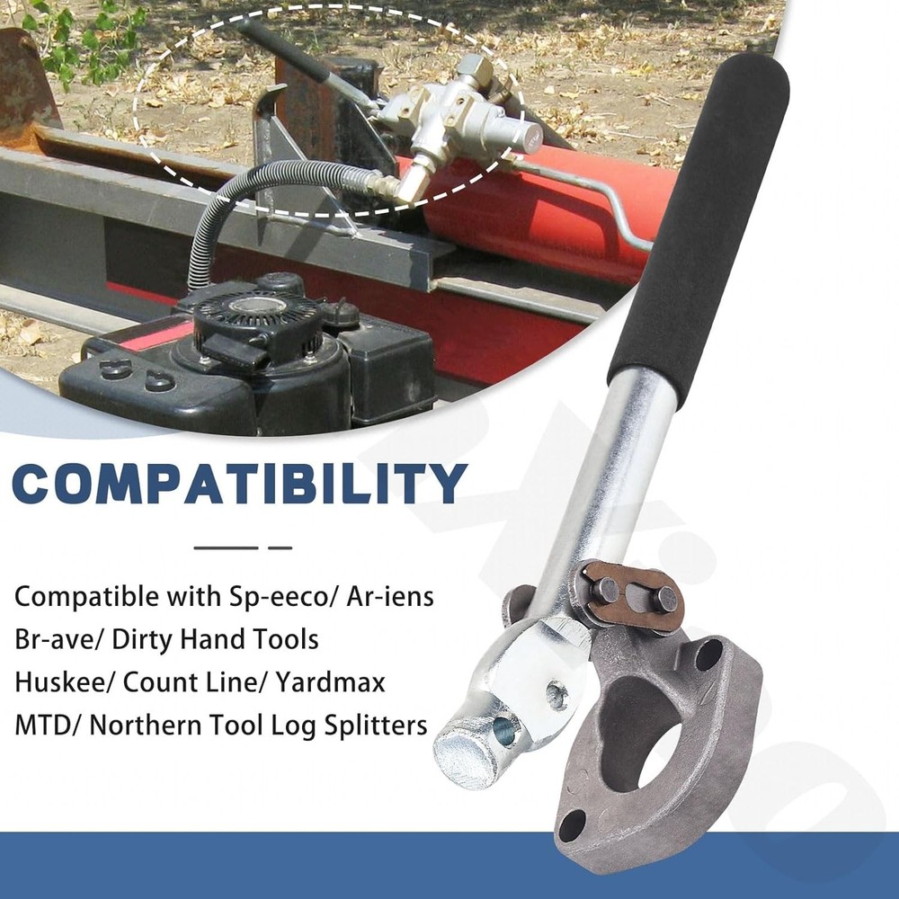 ENERGY LOG SPLITTER HYDRAULIC CONTROL VALVE HANDLE & BRACKET KIT W