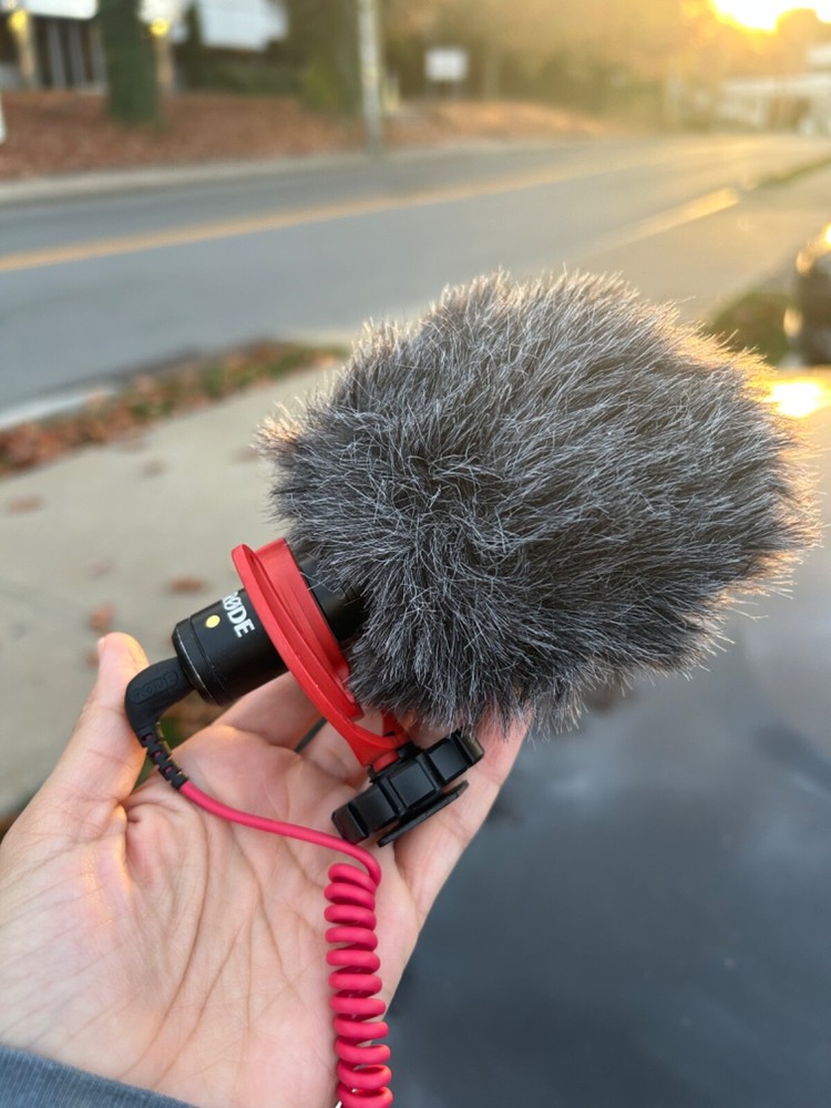 rode microphone (cute small one)