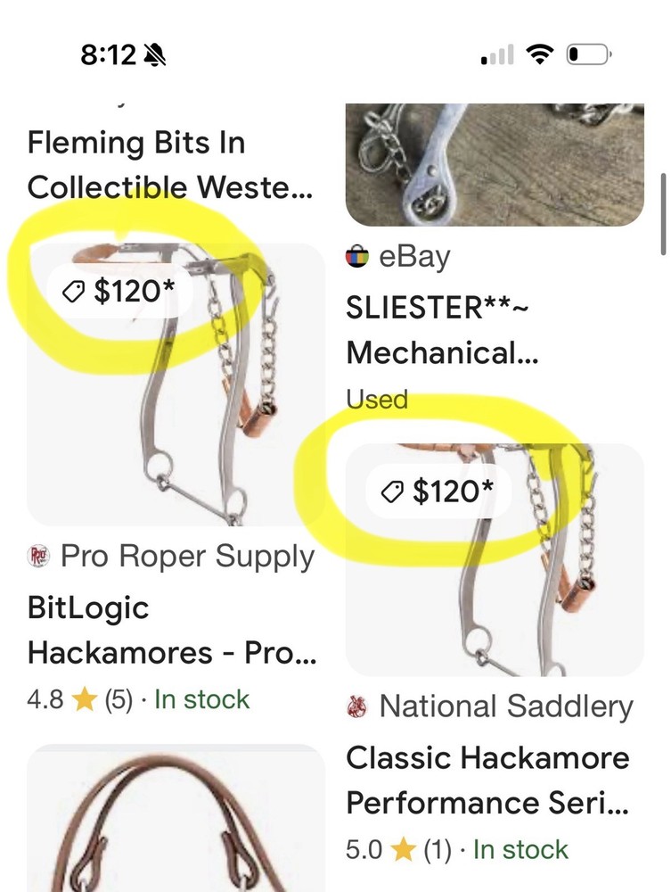 Classic Equine Performance Series Hackamore Brand New