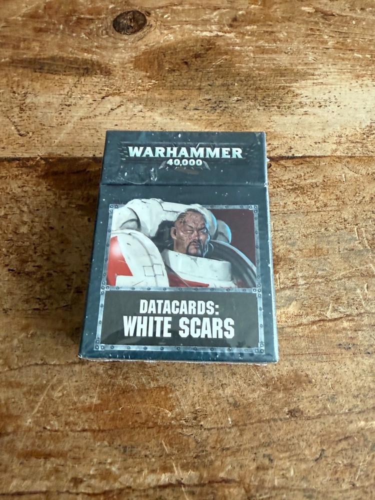 Codex Supplement White Scars - Warhammer 40K Sealed Cards 10