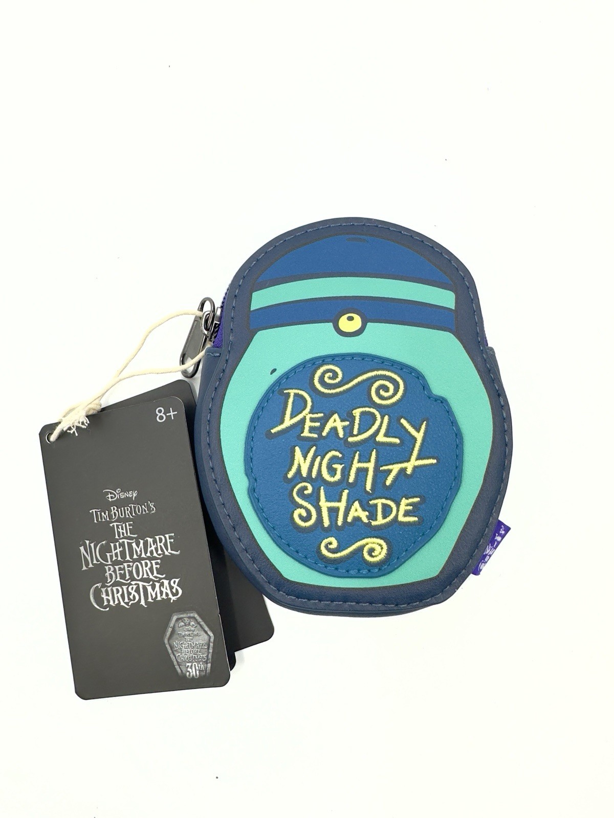 Disney Loungefly Nightmare Before Christmas Deadly Nightshade Coin Purse NWT