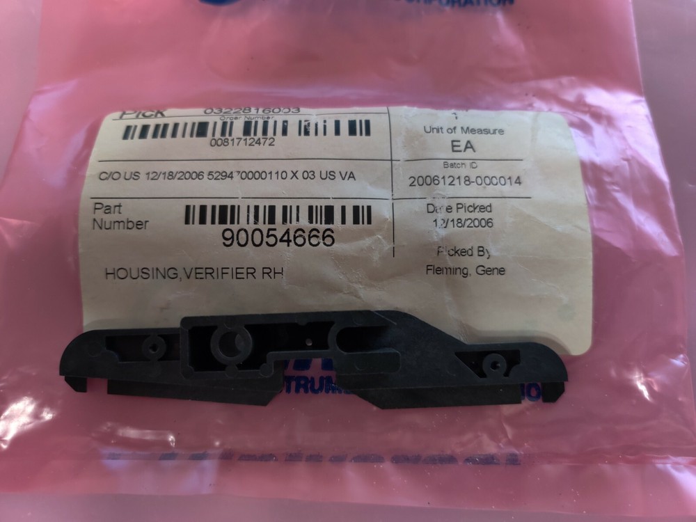Universal Instruments Housing Verifier RH 90054666