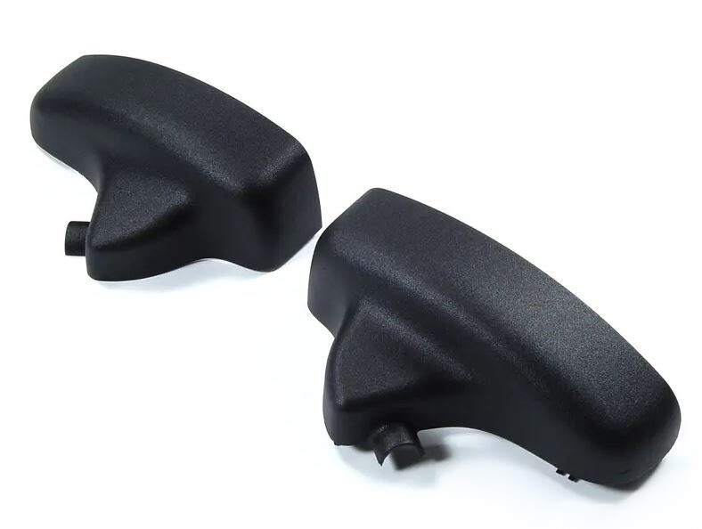 Genuine BMW E38 E39 E46 E65 E66 Inside Rear View Mirror Baseplate Set Black NEW