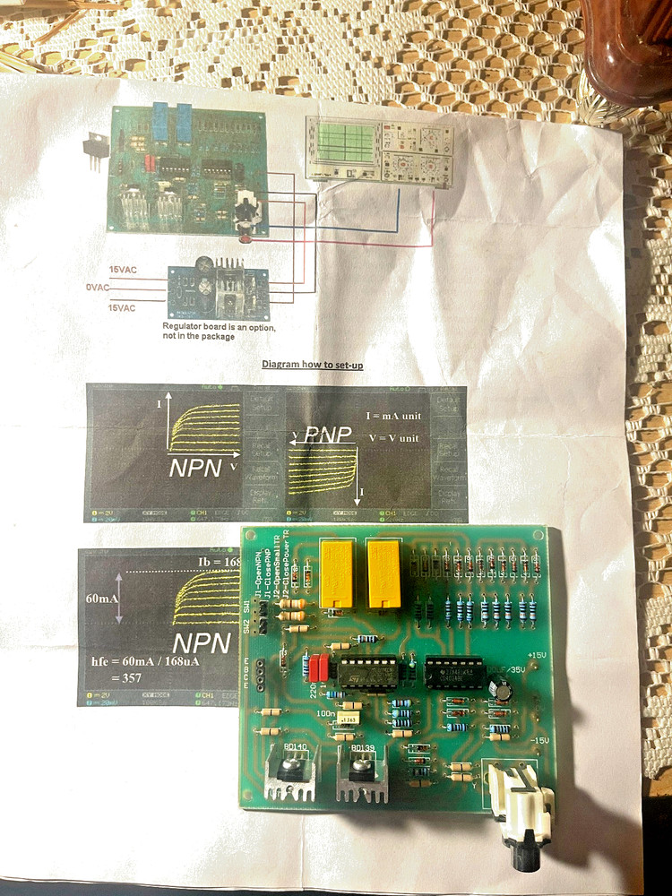 Transistor Curve Tracer