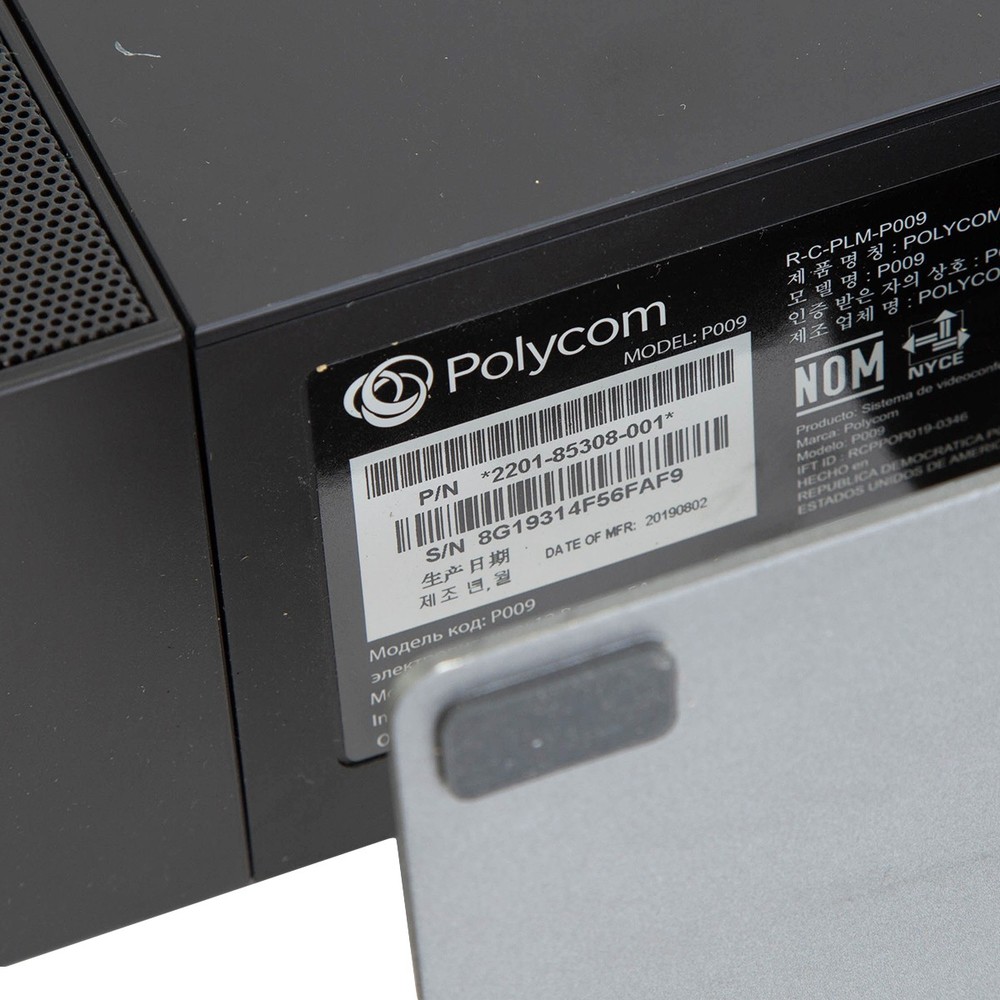 Polycom Studio P009 All-in-one USB 4K Smart Camera - SKU#2045173