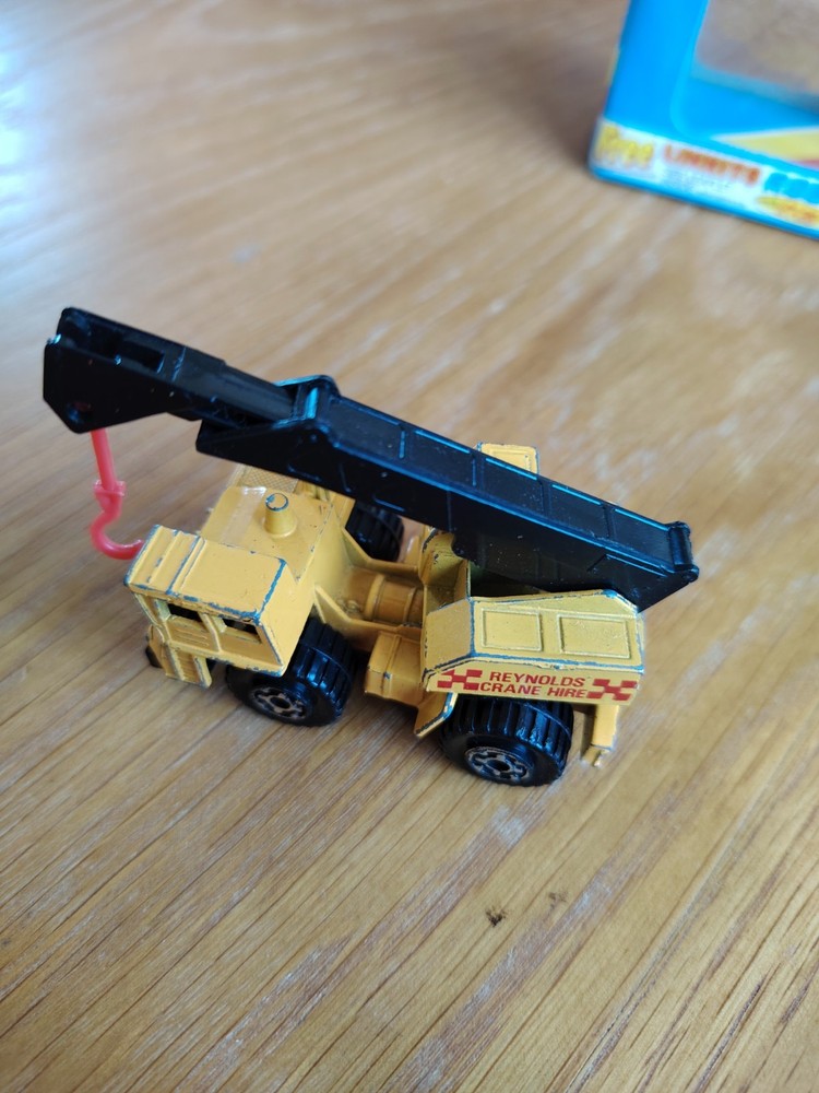 Used Matchbox Superfast MB 42 Mobile Crane Boxed
