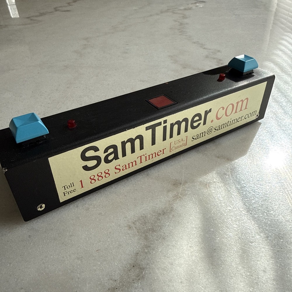 VNTG Sam Timer SamTimer Digital Game Clock Chess,  (screen issues?see pictures)