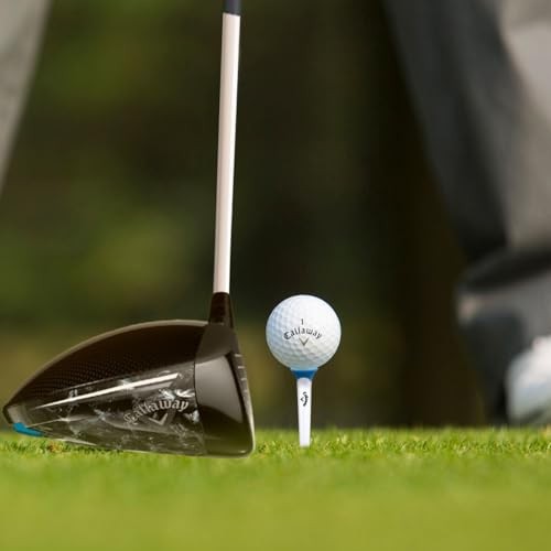 Par Tee Plastic Golf Tees Blue/White 10 Pack