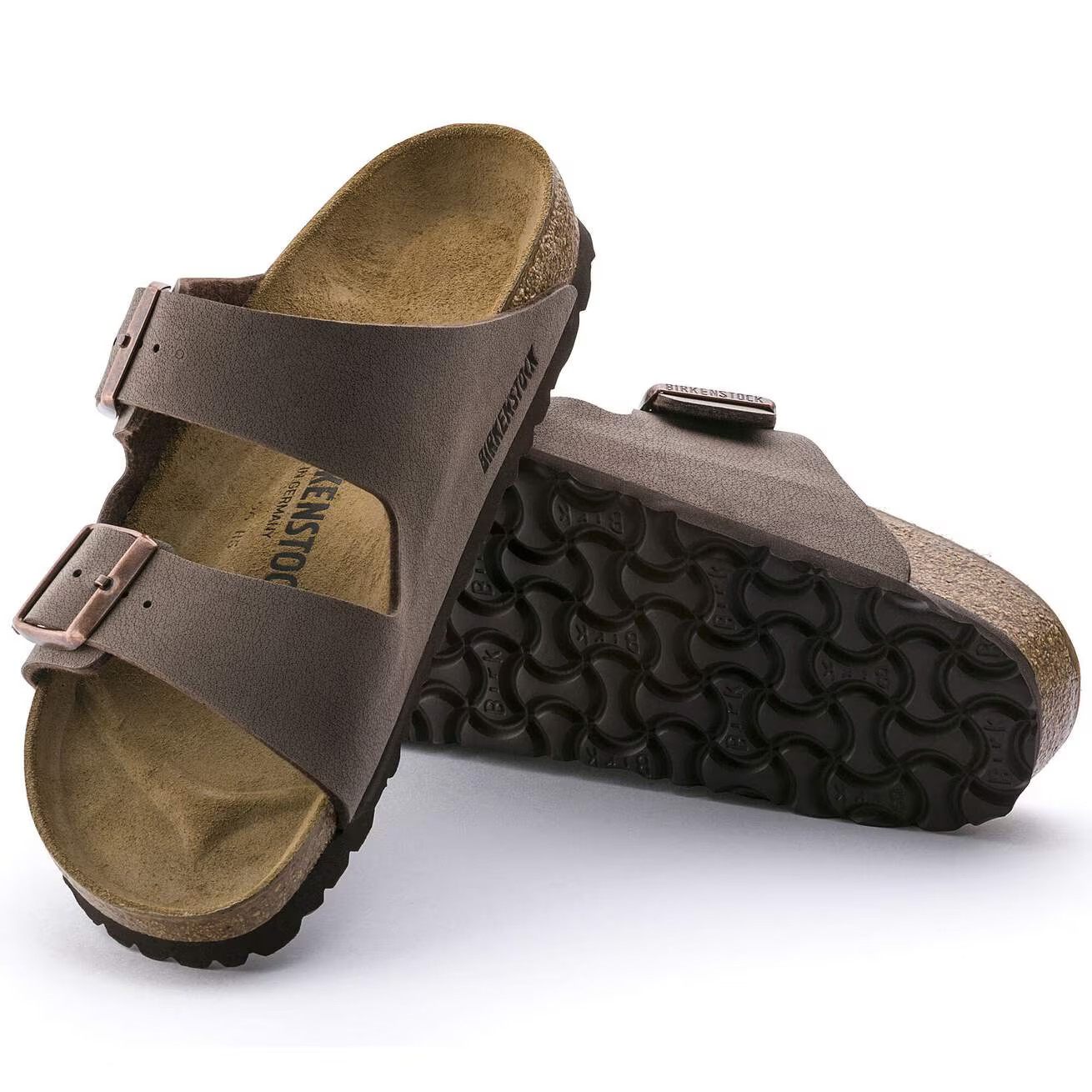 New Birkenstock Arizona Birkibuc Leather Casual Shoes Sandals - Unisex Adults