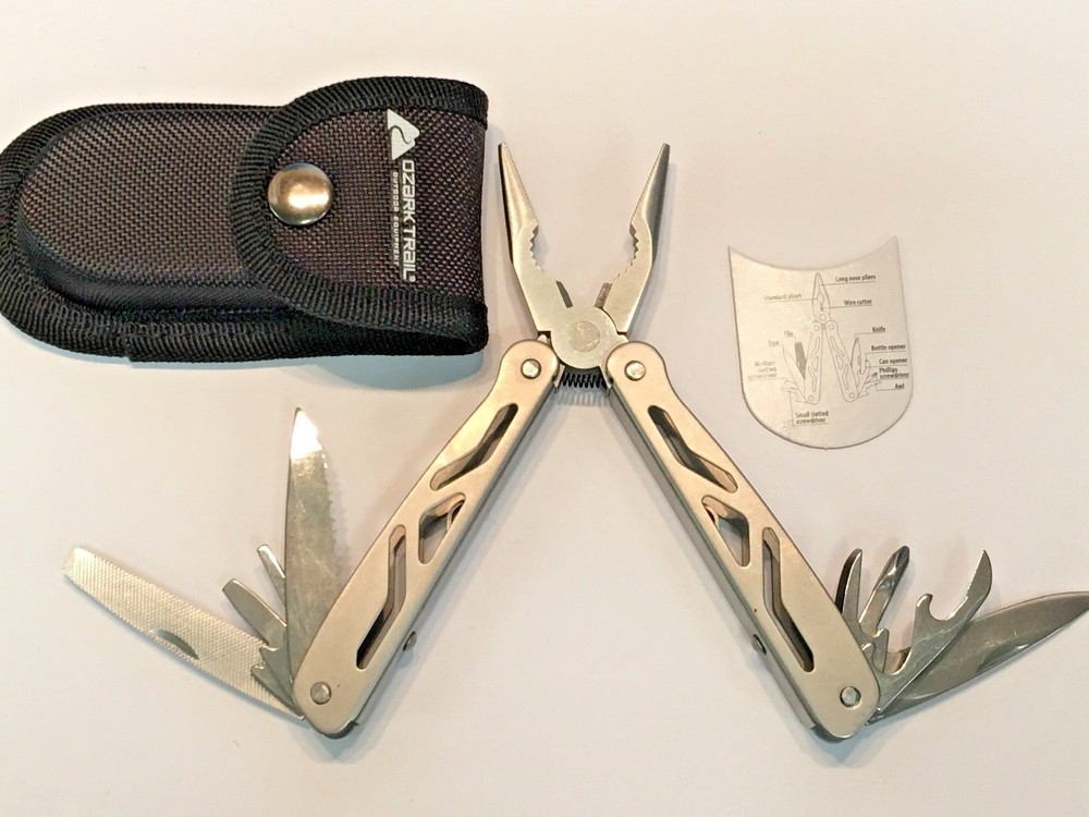 Multi-Tool, 12-IN-1, Includes Case with Belt Loop, Model 3600,