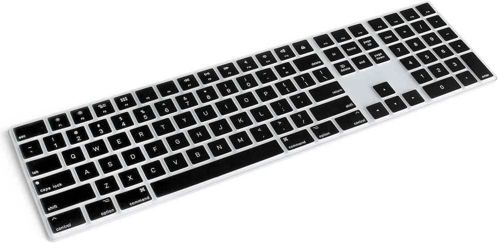 Silicone Keyboard Cover for Apple Magic Keyboard with Numeric Keypad MQ052LL/A (