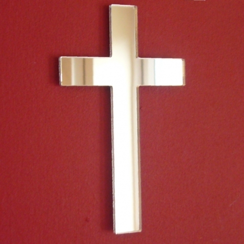 Cross Acrylic Mirror (Several Sizes Available)