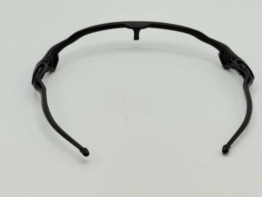 OAKLEY RADAR EV SUNGLASSES REPLACEMENT MATTE BLACK BARE FRAME W/ BLACK ICON