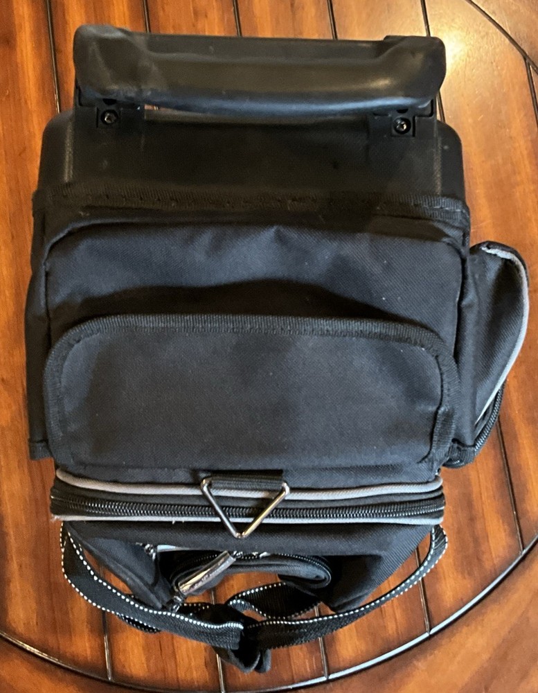 2 Bowling Balls And Roller Carry Case