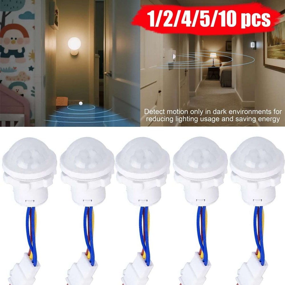 PIR Infrared Motion Sensor Detector Smart Switch AC 110V Light Lamp Switch Auto