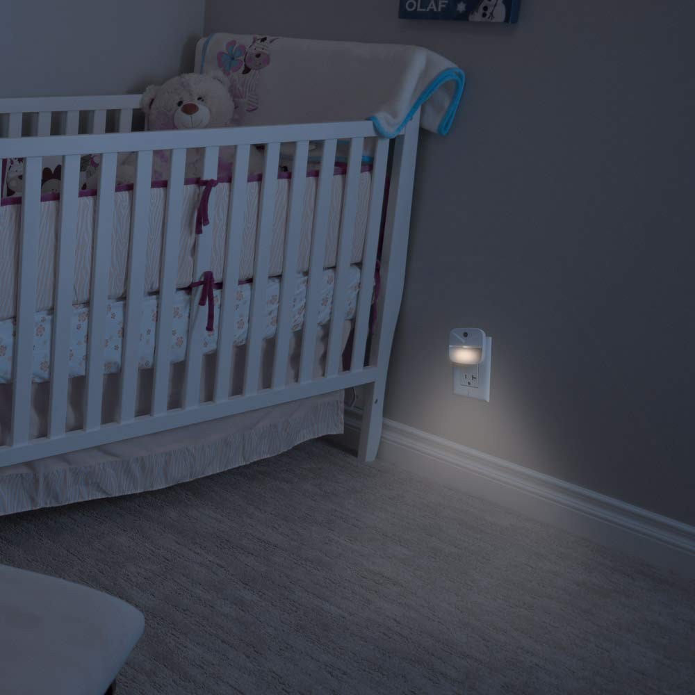 Aultra Night Light LED Lights Plug Square 4 Pack, White