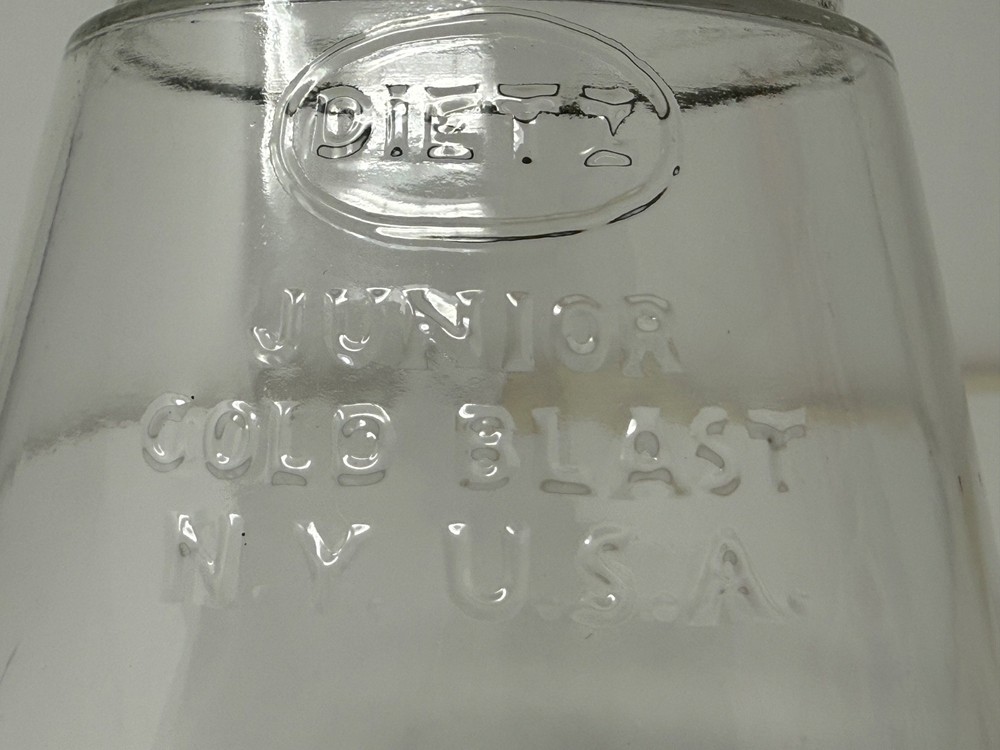 original Dietz Junior Cold Blast tubular lantern globe