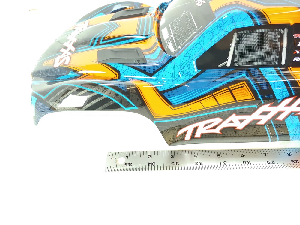 NEW VERSION Traxxas Slash 4x4 Ultimate Short Course Body w/ CLIPLESS MOUNT Orang