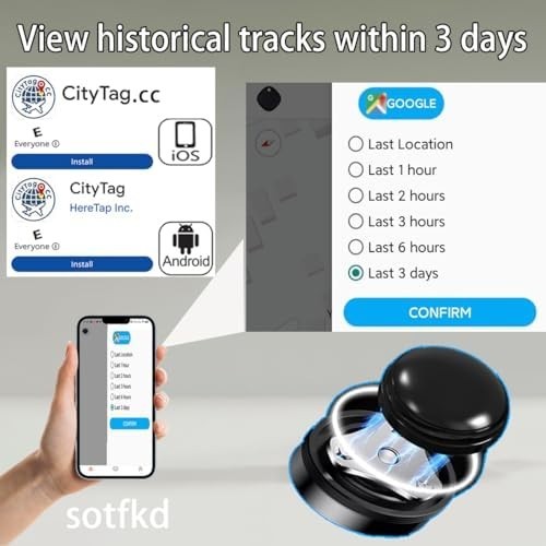 GPS Tracker Vehicles Device Car Android Ios Universal No Monthly Fee View Tracks