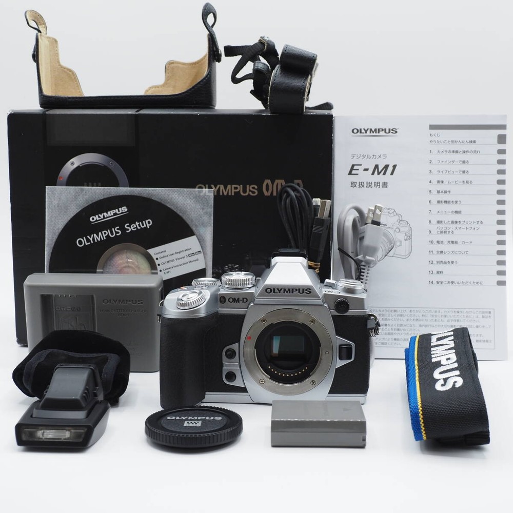 OLYMPUS OM-D E-M1 BODY SILVER 252812