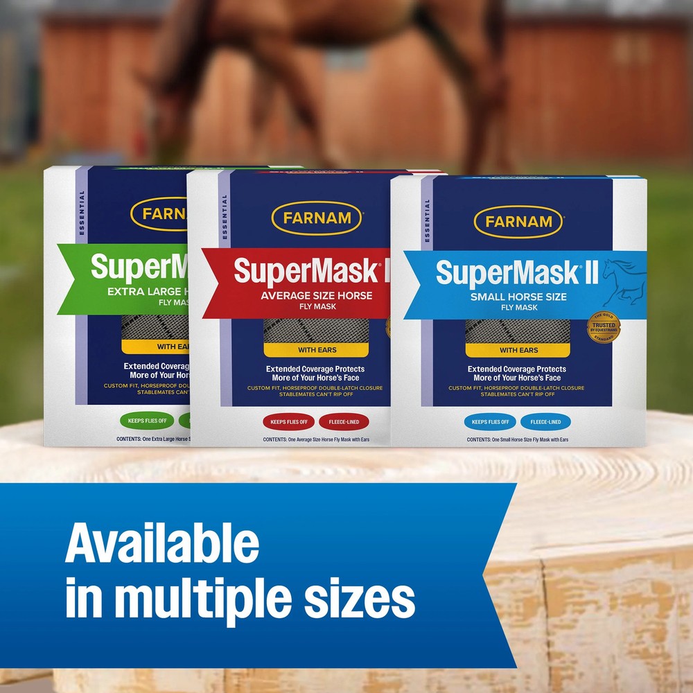 Horse Fly Mask with Ears