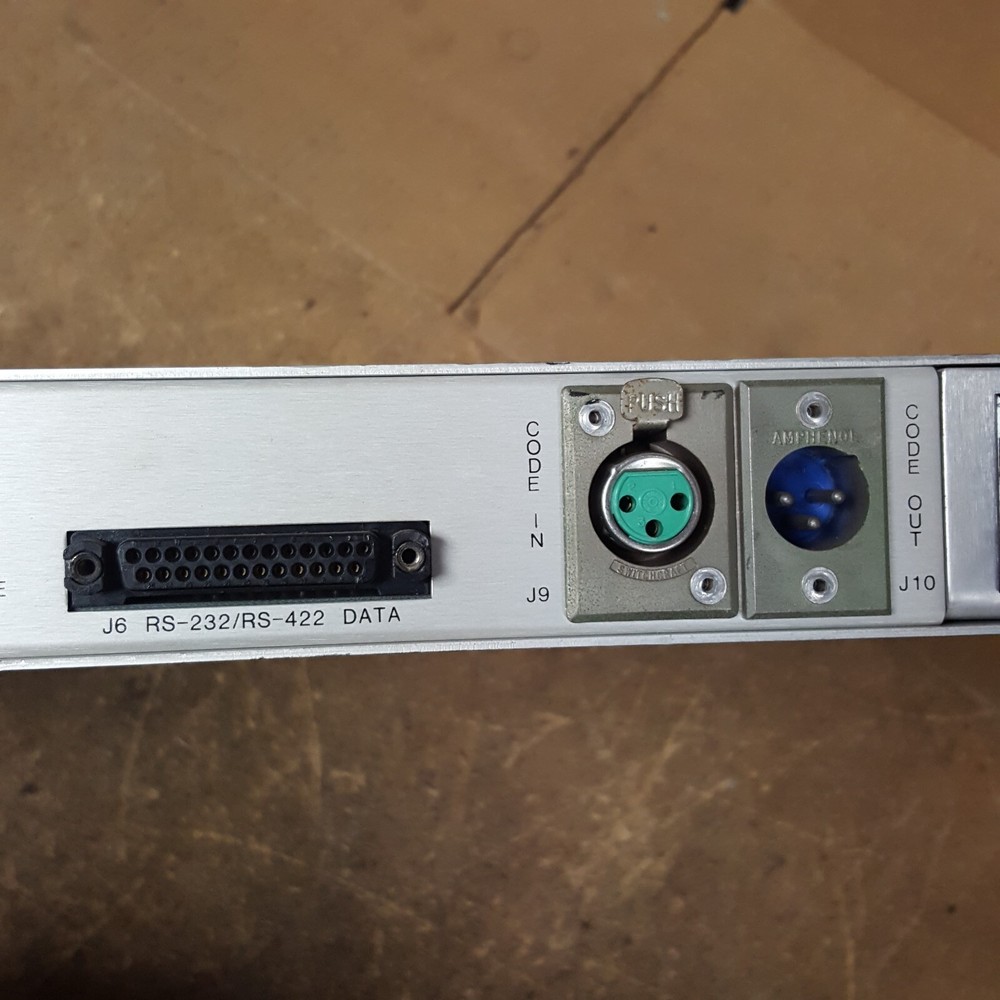 Cipher Digital Time Code Reader 735L - Powers On - w/Power Cord - USED