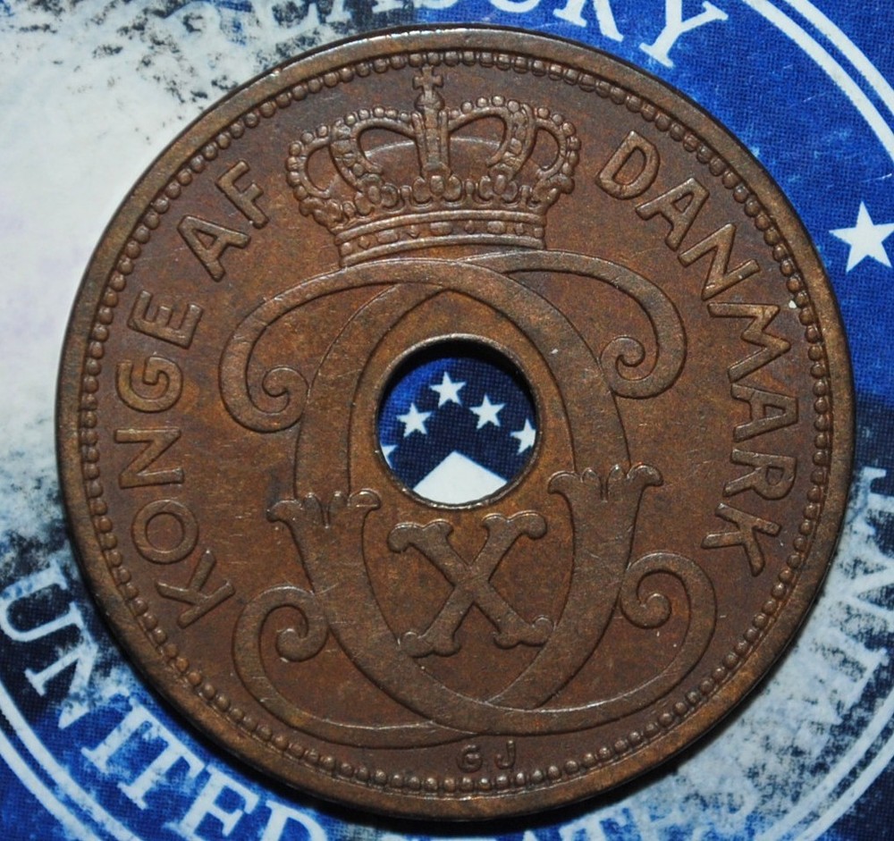 Denmark 5 Ore 1927 {{{D237