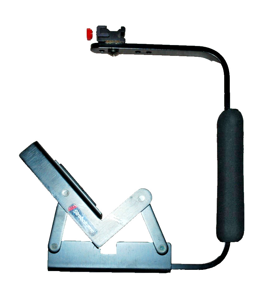 Vintage Stroboframe Flash Bracket for Handheld Camera
