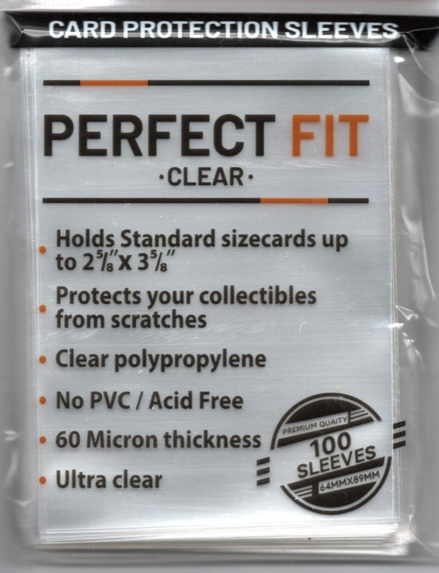 PENNY Card SLEEVES for Toploaders 100, 200, 300, 400, 500, 1000, 2500, and 5000