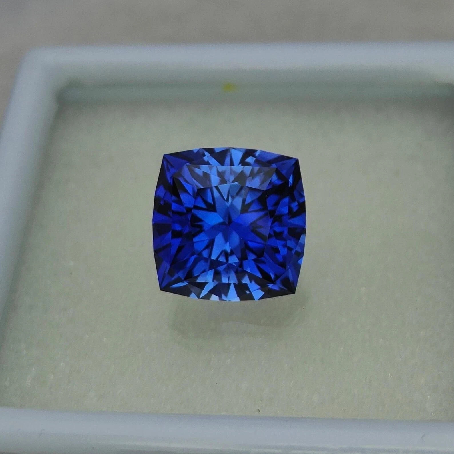 Natural 10.2 Ct+ Sri Lanka Blue Sapphire Cushion Cut Certified Loose Gemstone