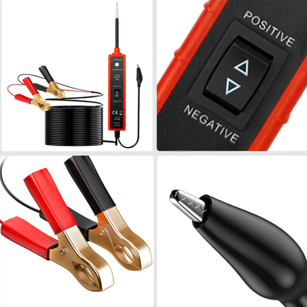 6-24V Digital Power Circuit Electrical Tester Probe Test Device System Tester US