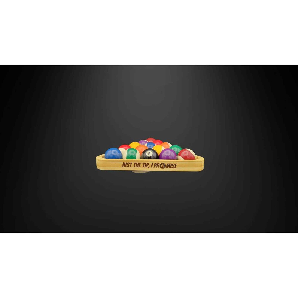 Just the Tip - Personalized Billiards Rack