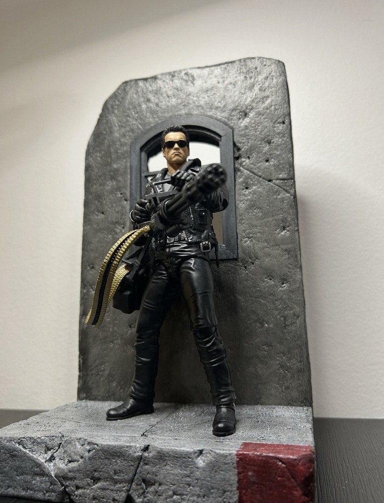 Custom 1/12 scale diorama for 6 inch figures .