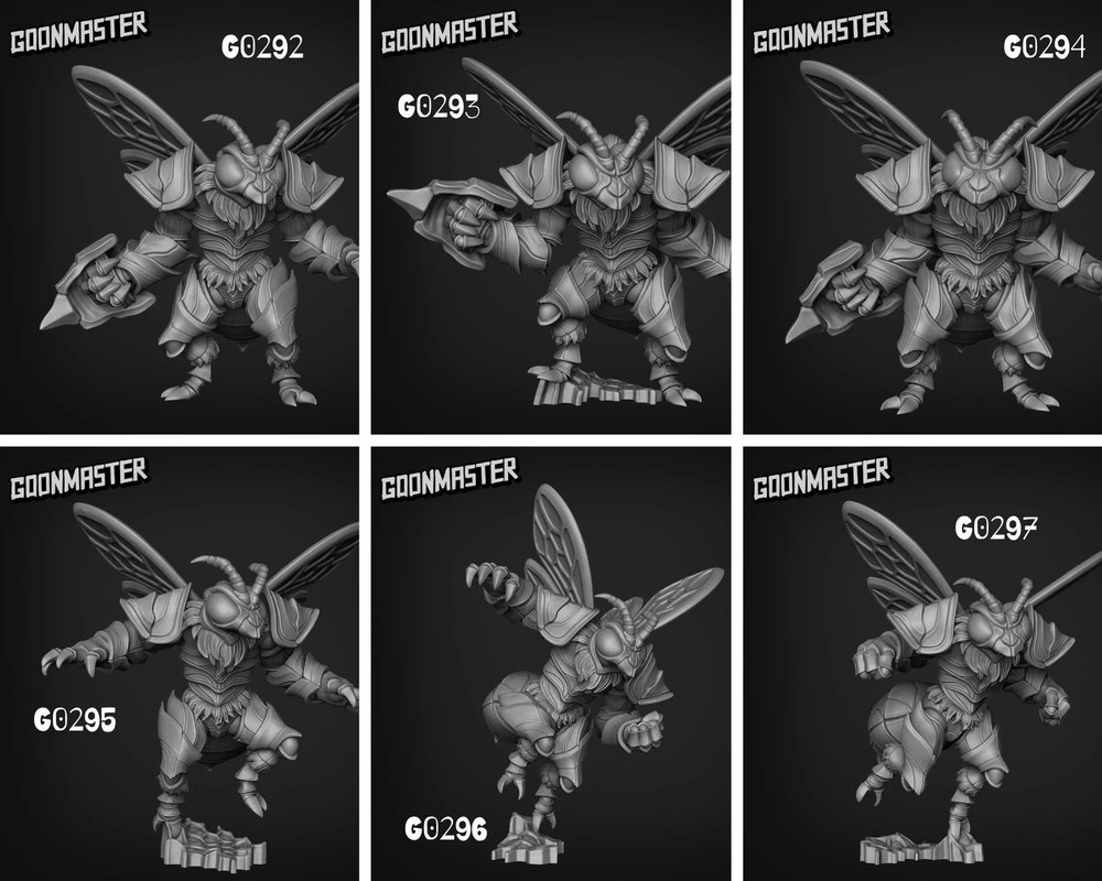 Bee Folk Bug Miniature