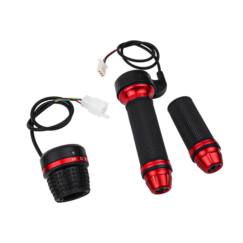High Compatibility Electric Vehicle Throttle Grip ABS + Rubber Material