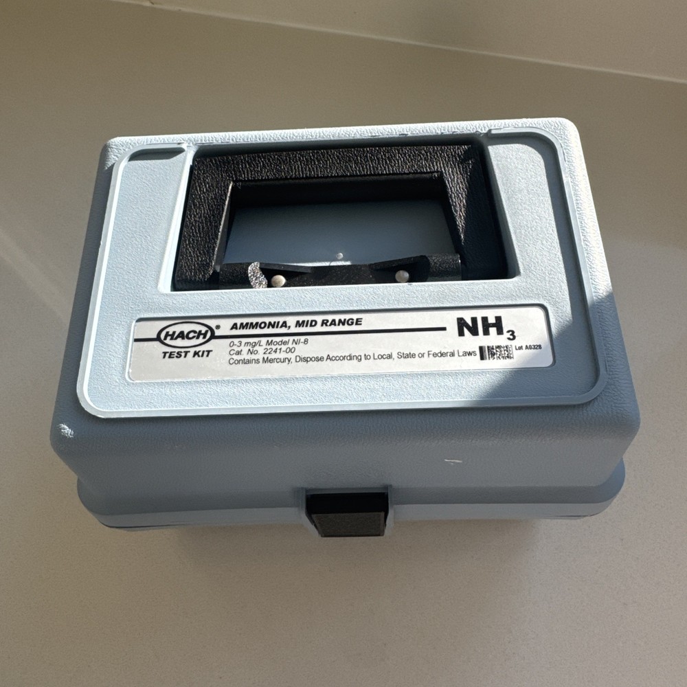 Hach Ammonia Test Kit
