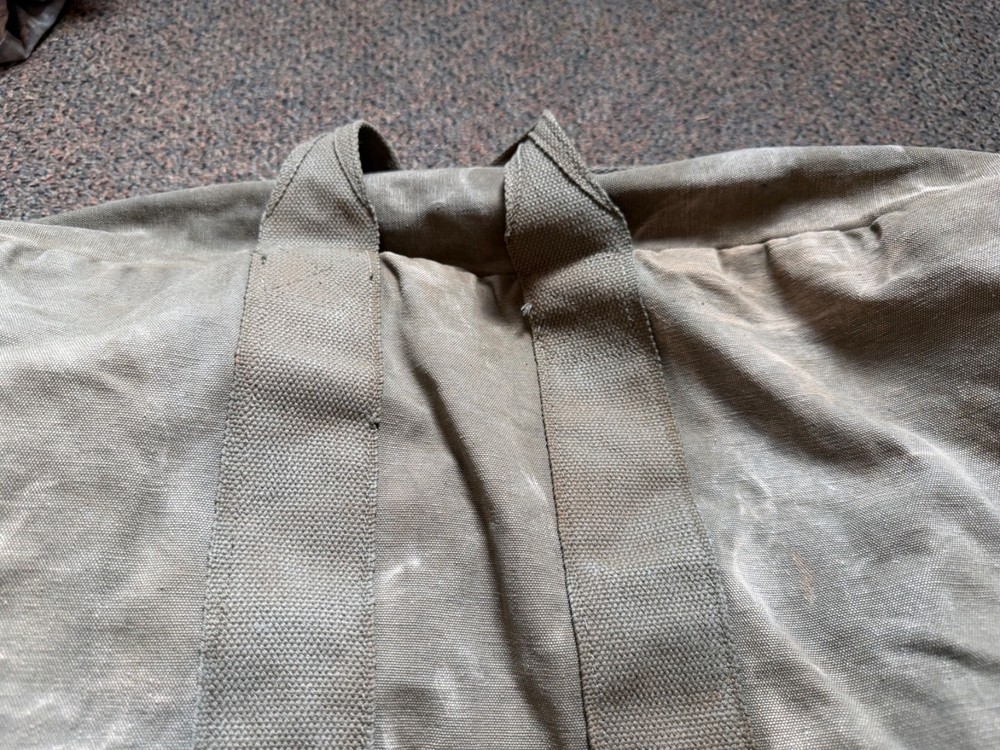 ORIGINAL VIETNAM WAR US ARMY AIR FORCE AVIATORS PILOT KIT CARRY BAG -1967