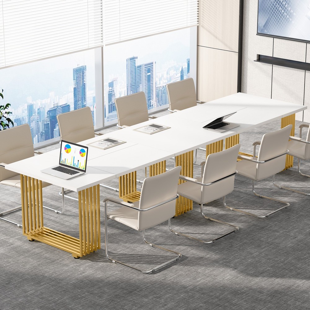71'' Modern Executive Desk, Large Office Computer Desk Simple Workstation