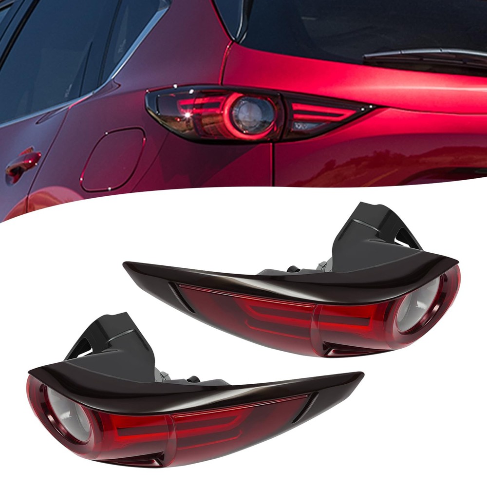 Tail Light Pair for 2017-2021 CX-5 LED Outer Left Right Side MA2804126
