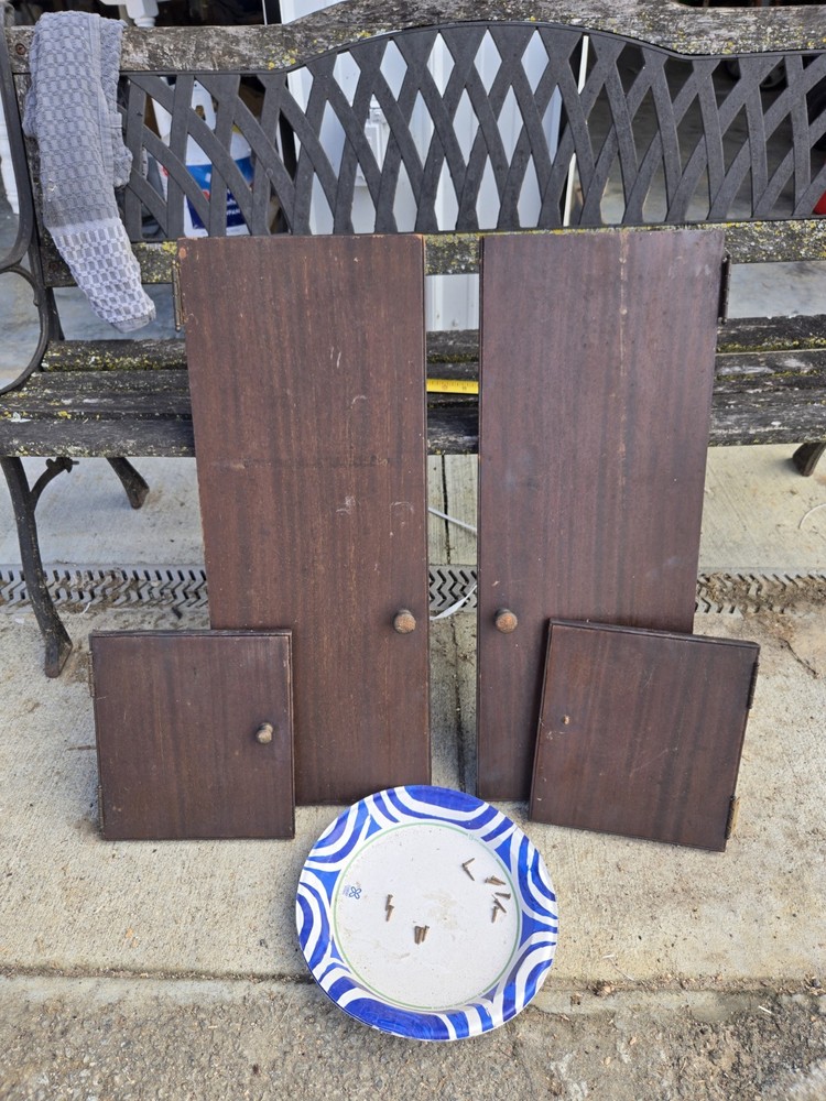 VICTOR Victrola Talking Machine Phonograph Doors Panels & Hardware