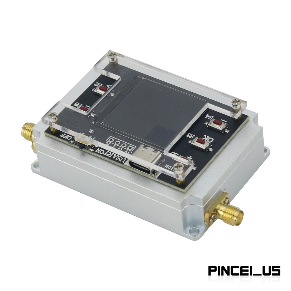 DC-3GHz Digital Programmable Attenuator CNC Isolation Attenuator 1.3" TFT Screen