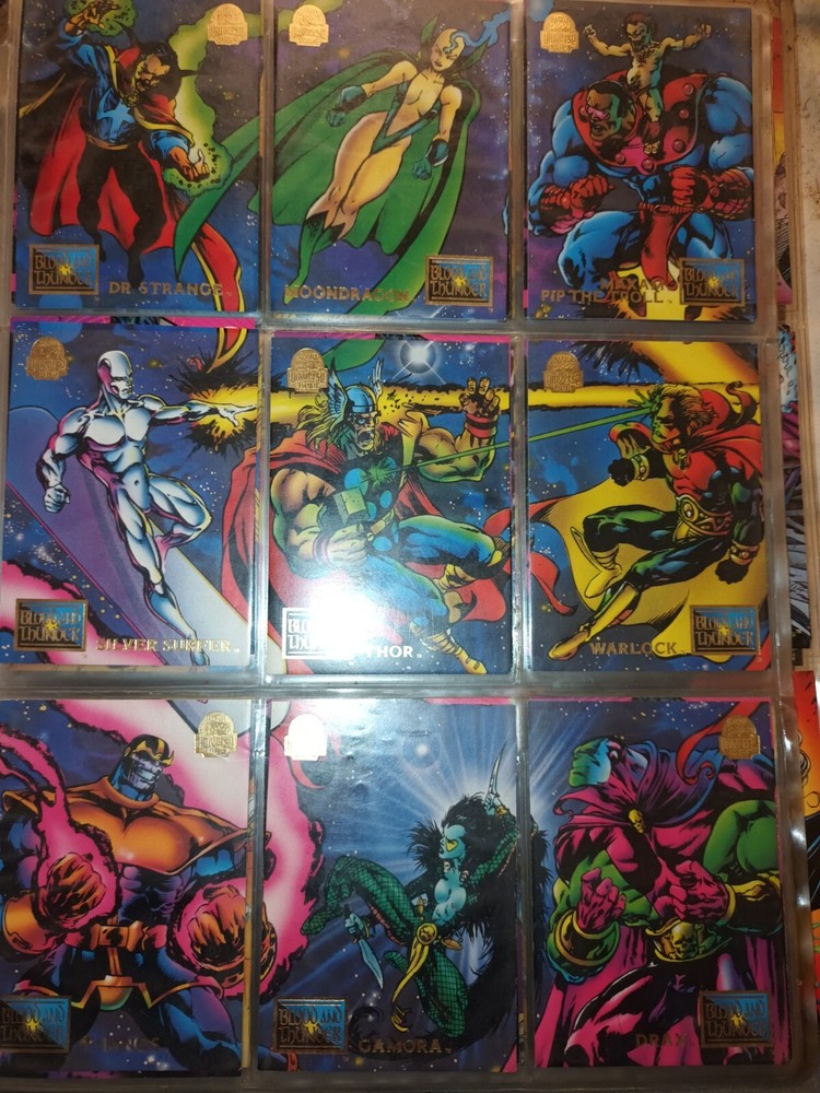 marvel universe cards 1994 complete set