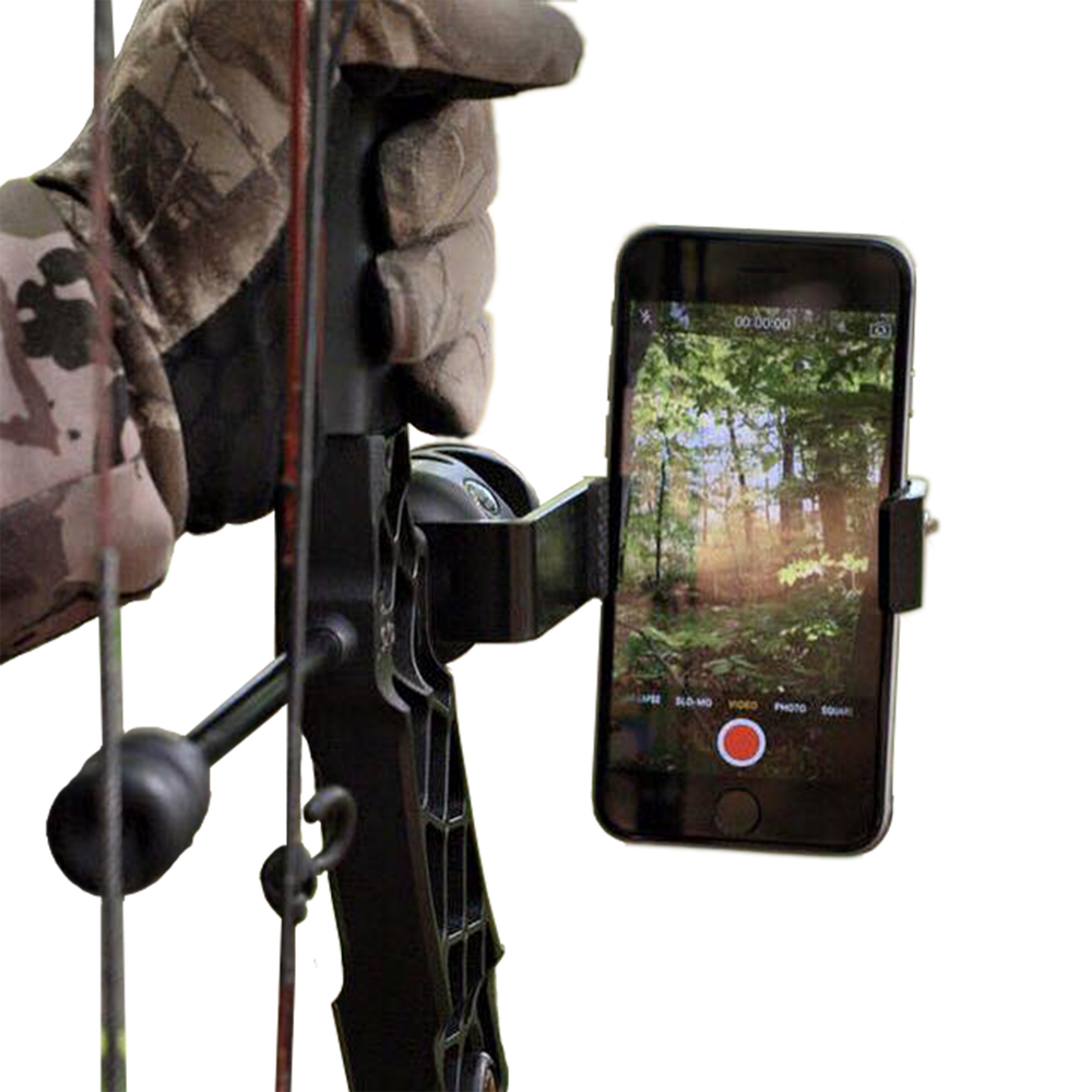 Smartphone Bow Mount Phone Holder Bracket for Compound Recurve Bow Adjustable US