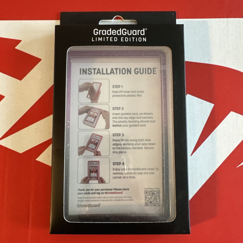 GradedGuard PSA Graded Card Case Guard Protector ULTRAVIOLET Limited Edition